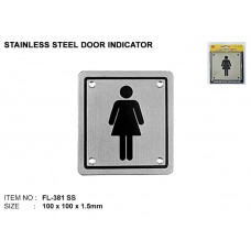 CRESTON FL-381SS STAINLESS STEEL DOOR INDICATOR